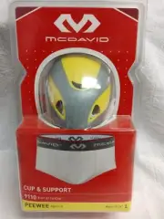 McDavid Cup & Support 9110 Brief with FlexCup Peewee Large Waist 23-24" Ages 4-6