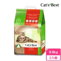 在飛比找momo購物網優惠-【CAT’S BEST 凱優】經典凝結木屑砂（紅標凝結型）2