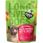 4 Legs Slow Cooked With Beef Pumpkin Broccoli & Couscous Dog Food 250g