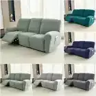3 Seater Elastic Recliner Sofa Cover Jacquard Slipcovers Chair Sofa Protector
