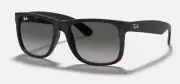 Ray Ban 4165 601-8G Ray-Ban Justin Black/Gradient Gray 54mm lens
