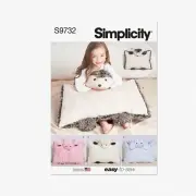 SnugglePals Pillowcase Sewing Kit, Code S9732, for Standard Sizes, Multicolor