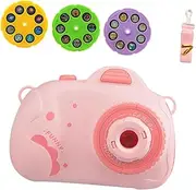 Kisangel 1set Boys and Girls Projector Camera Toy Storytelling Music Random Creative Cartoon Design for Bedtime Fun Educational Development Tool for Boy Girl