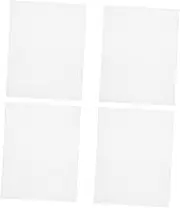 BEBEMOKO 4pcs Plastic Mesh Canvas Durable Craft Grid for Embroidery Crochet and DIY Projects Breathable Design for Comfortable Crafting and Flexible Cutting Options