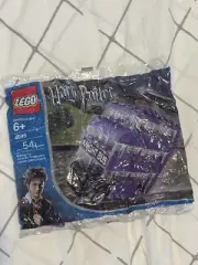 Lego Harry Potter Knight Bus Hogwarts Express and Trolley Rare Set Combination