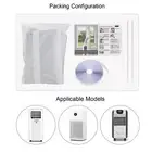 Portable Air Conditioner Window Sealing Cloth AC Window Frame Baffle Kit