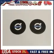 2 pk Cup Mat Car Drink Holder Insert Silicone Coaster Set for Volvo Style 1