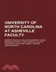 University of North Carolina at Asheville Faculty