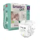 BAMBO 伴寶樂 嬰兒紙尿褲-自然風 1號 2-4kg (22片/6包/箱)【杏一】
