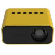 Portable Mini Home Theater Projector - 80 Lumens 1920X1080P Remote Control & Adaptor