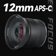 23mm F2.8 II MF APS-C Wide Angle Lens For Canon EF-M RF Sony E Fuji X M4/3 Mount