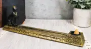 Egyptian Goddess of Protection Bastet Cat Incense Stick and Cone Burner Holder