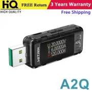WITRN A2Q USB Voltmeter & Ammeter Tester 8A 120W Mobile Phone Charging Detector