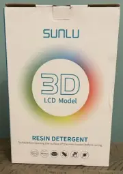 Sunlu LCD 3D Printer Photopolymer Resin 3000G Standard Black New