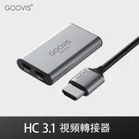 在飛比找PChome24h購物優惠-GOOVIS 視頻轉接器-HDMI轉Type-C HC3.1
