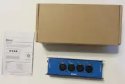 4 Channel 3 Pin XLR Female Adapter (ETOUR) NEW in Open Box!!!