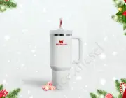 Stanley Mistletoe Twist Quencher H2.0 Flowstate Tumbler 40 OZ