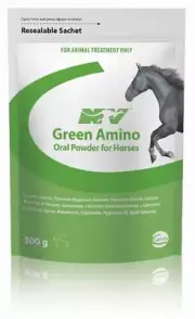 NV Green Amino Powder 300gm Supplement Amino Acids Vitamins Equine Performance