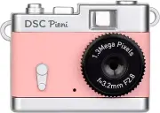 Kenko Digital Toy Camera Ultra Mini DSC Pieni Pink 1.31 Megapixels Video Photo