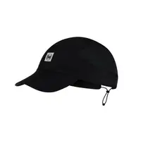 在飛比找樂天市場購物網優惠-BUFF 可捲收跑帽 極簡黑 跑帽 馬拉松帽 遮陽帽 路跑帽