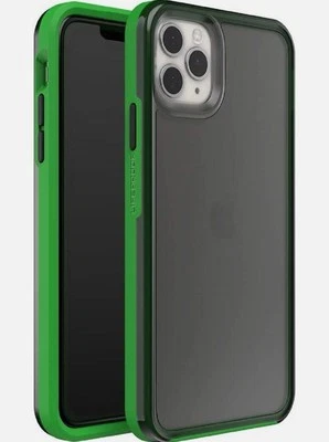 LifeProof Slam Case Apple iPhone 11 Pro Max Defy Gravity Fog Black/Fern Green