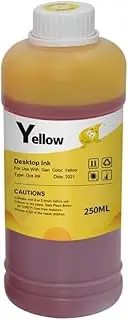 250ML Dye Ink Printer Inkjet Ink - Compatible with Canon, PG510 CL511 PG 540 545 445 440 CL 541 546 446 441 XL(1 Yellow)