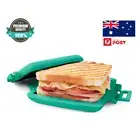 Microwave Toastie Maker Non stick Dishwasher Microwave safe Green