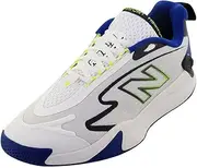 [New Balance] Men's Fresh Foam X CT-Rally V1 Tennis Shoe, White/Navy, 12 Wide