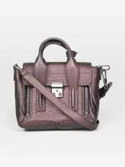 Black & Bronze Pashli Mini Satchel