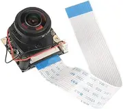 Camera Module, Automatic IR Cut Switching ideo Webcam, Infrared LED Light Board Module for DIY Projects, Surveillance, Robotics (Without Light)