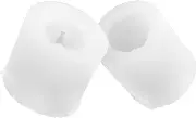 OSALADI Set of 2 Christmas Hat Candle Molds Silicone Candle Molds for Candle Making for DIY Handmade Decorative Candles