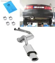 Complete System Audi 80 89 B3 B4 Coupe 2.6 2.8 To Bj.7/94 135x80mm Flat Oval
