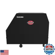 Char-Griller 8355 Flat Iron 3 Burner Outdoor Gas Griddle Grill Cover, Black