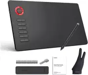 VEIKK A15 10X6 Inch Digital Graphics Drawing Tablet with 8192 Levels Battery-Fre