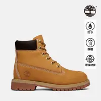 在飛比找PChome24h購物優惠-Timberland 童款小麥黃經典防水6吋靴|129097