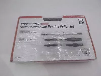 Pittsburgh slide Hammer and bearing puller set 5pc 62601