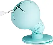 tweexy Hinge Untippable Vinyl Weeding Scrap Collector | Smartgrip Anti-Spill Airlock Suction Weeding Vinyl | HTV Crafting Adhesive Paper Sheet Holder | Weeding Tools for Vinyl (Large, Sea Green)