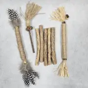 8 Pack Thick Silvervine Variety Cat Chew Stick Toy