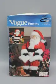 SANTA CLAUSE DOLL PATTERN UNCUT 7321 BY LINDA CARR VOUGE SEWING PATTERN