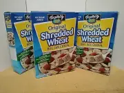 Hospitality Original Shredded Wheat Bite Size Cereal Net Wt. 16.4 oz. Lot of 4