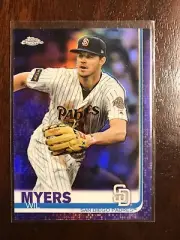 2019 Topps Chrome Wil Myers /299 Purple Refractor