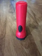 Eveready Flashlight--Red