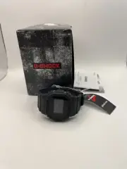 Casio G-Shock Mens Black Resin Digital Alarm Chronograph Wristwatch