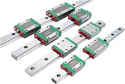 BLBMTCBCAG 150 200 210 220 250 300 350 400 450 500 mm Linear Guide with MGN7H MGN9H MGN12H Carriage Linear Guide Rail(MGN7C,210mm)