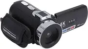 MENDUNER 4K Video Camera with 28X Smart Zoom Auto Focus - 3 Inch Rotating IPS Screen, 4800mAh Battery for Travel and Sports Events