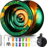 MAGICYOYO N11 Professional Responsive Yoyo, Dual Function Yo Yo Metal Alloy Unre