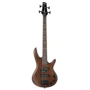 Ibanez GSRM20B-WNF GIO SR Series miKro Short Scale Electric Bass, Walnut Flat