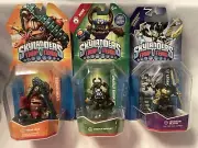 SKYLANDERS Trap Team Tread Head Gnarly Barkley Legendary Deja Vu NEW Lot Of 3