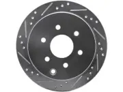 Rear Left Brake Rotor For 05-22 Nissan Suzuki Frontier Xterra Equator HP24J6 (for: Suzuki)