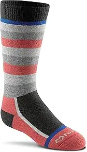 [FOX RIVER] Kids & Baby Snow Day-2-Pk Skiing Socks, Over-The-Calf